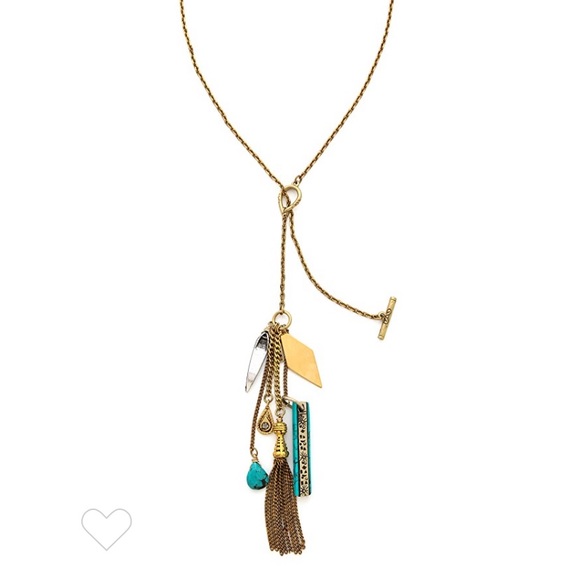 Vanessa Mooney Jewelry - Vanessa Mooney Pendant and Charms Necklace Vanessa Mooney Jewelry - Vanessa Mooney Pendant and Charms Necklace